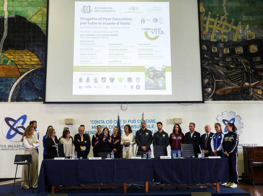 progetto Accademia dei Campioni peer education roma