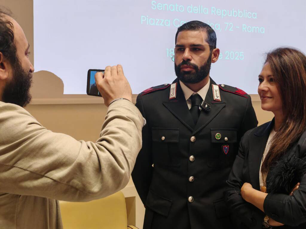 Momento dell’evento con Giusy Versace