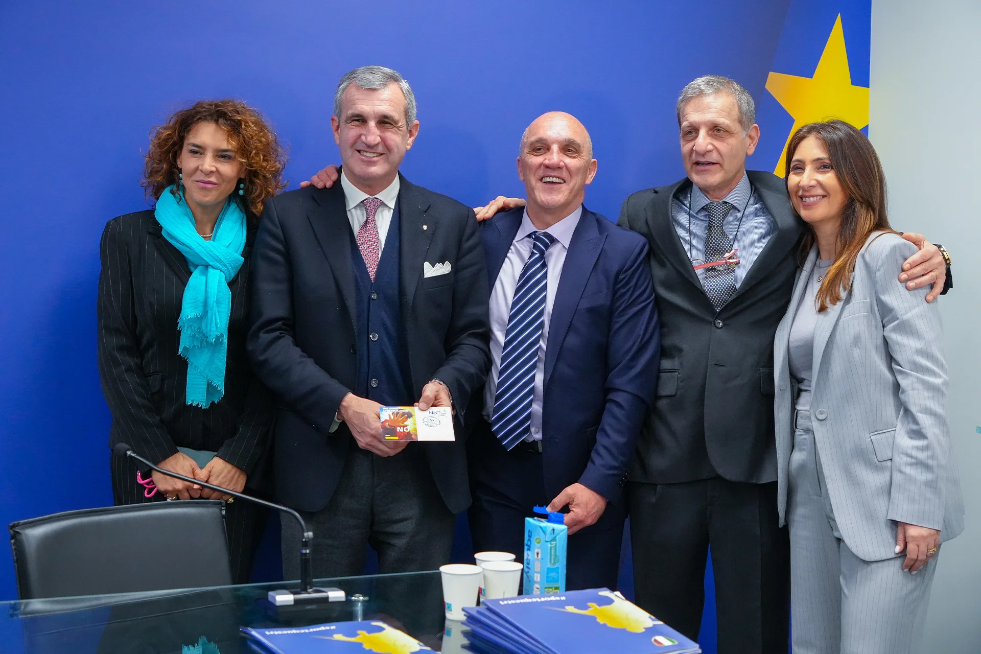 Giornata Europea contro le molestie, rappresentanti istituzionali