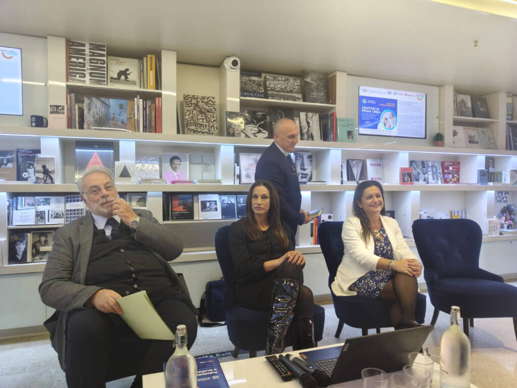 Momento del convegno organizzato dall’ONBD al Palazzo delle Esposizioni di Roma, con esperti, educatori e giovani riuniti per discutere strategie di prevenzione del bullismo e del disagio giovanile